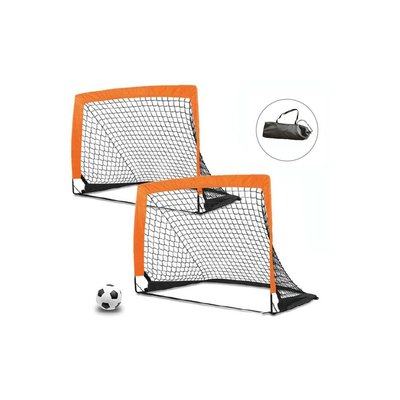 Set de 2 cages de foot 120 x 90 cm Challenge JARDINDECO