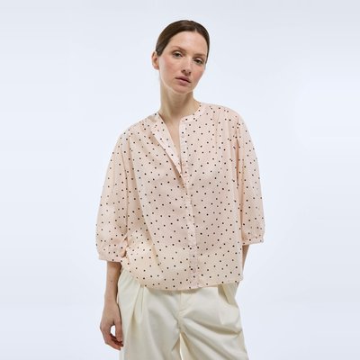 Chemise manches trois quarts imprimée en coton BIO GOTS MONOPRIX