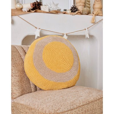 Kit Crochet Coussin d'or PINGOUIN