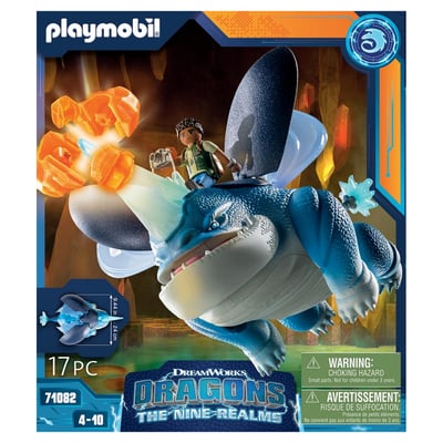 71082 Dragons Nine Realms: Plowhorn  and  D'Angelo PLAYMOBIL