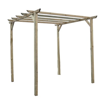 Pergola en bois Cerise CEMONJARDIN