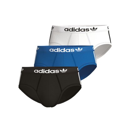 Slips, lot de 3, coton flex 3 stripes adidas Performance