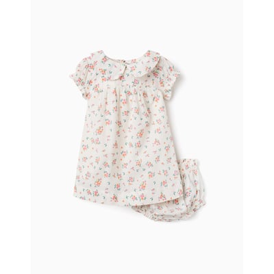 Robe à manches courtes avec motif floral ZIPPY