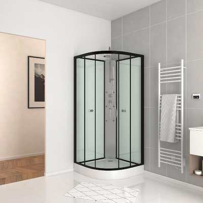 Cabine de douche en alu laqué HOME MAISON
