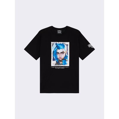 T-shirt unisexe Arcane Mugshot - Jinx PROJECT X