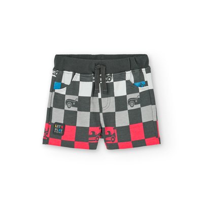 Bermuda en coton avec cordon de serrage BOBOLI