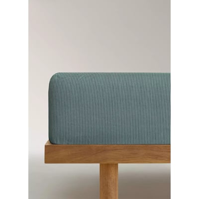 Drap-housse percale de coton berceau 90 cm MANGO HOME
