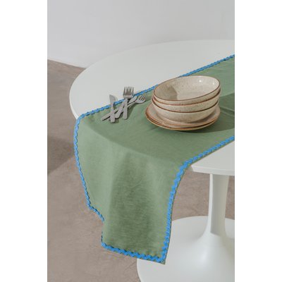 Ensemble de table nappe et serviettes 8 pièces lin 100% REALLY NICE THINGS