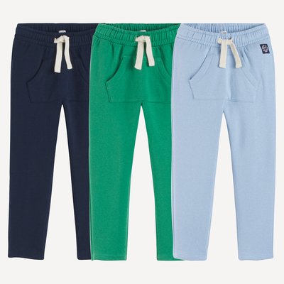 Pack of 3 Joggers LA REDOUTE COLLECTIONS
