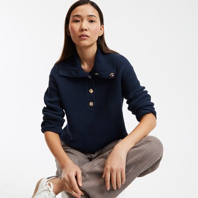 Maglione collo alto in maglia grossa LA REDOUTE COLLECTIONS