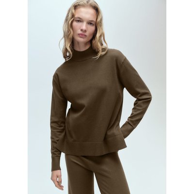 Pull-over maille col montant MANGO