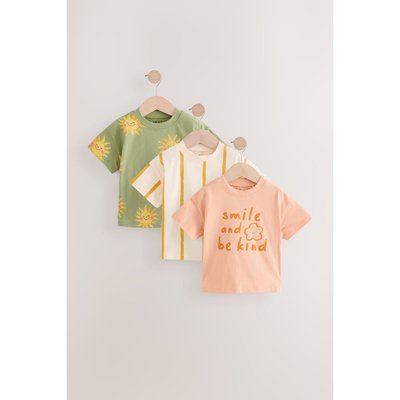 T-shirt à manches courtes, lot de 3 NEXT