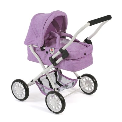 Mini chariot à câlins SMARTY, lila pour poupée BAYER CHIC 2000