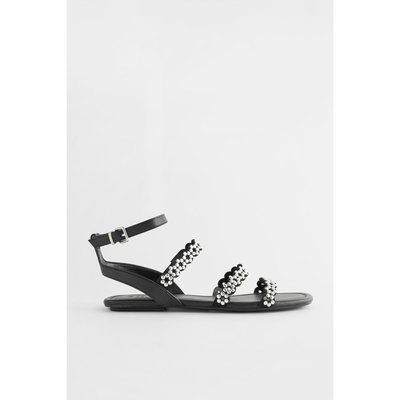 Sandale noir clouté store