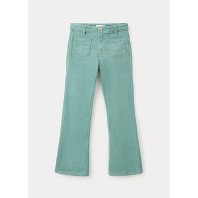 Pantalon flare velours côtelé MANGO KIDS