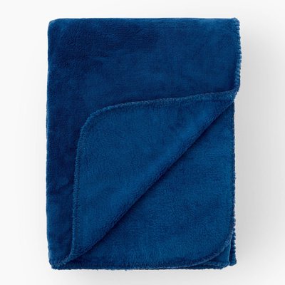 Plaid, 130x170cm, 100% polyester recyclé 280gsm MONOPRIX
