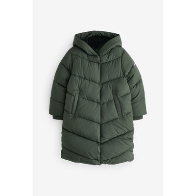 Doudoune longue imperméable à chevrons NEXT