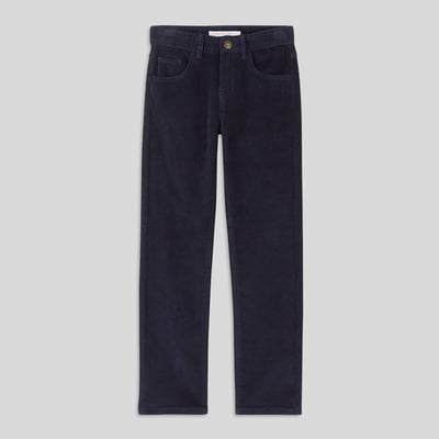 Pantalon droit en velours MONOPRIX