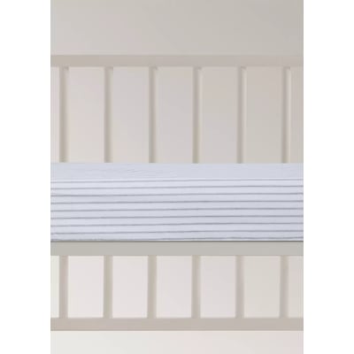 Drap-housse coton à rayures berceau 60 x 120 x 15 cm MANGO HOME
