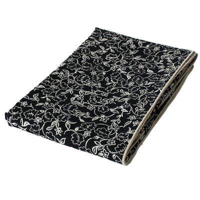Nappe déperlante en voile de coton imprimée fleurs HOME MAISON