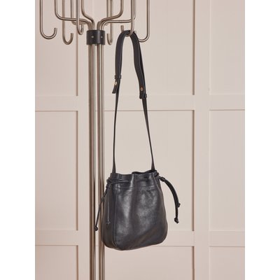 Sac seau en cuir souple -  Maroquinerie CYRILLUS