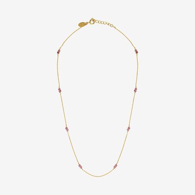 Collier venus tourmaline rose CAROLINE NAJMAN