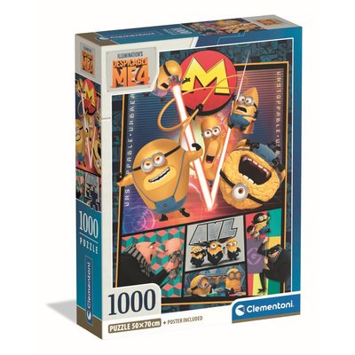 Compact 1000 pièces - moi, moche et méchant 4 CLEMENTONI
