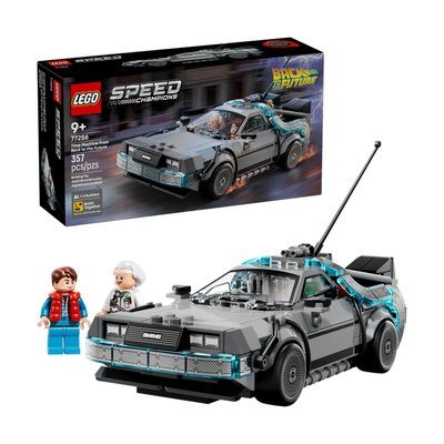 Speed Champions La machine à remonter le temps de Retour vers le futur LEGO