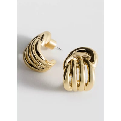 Boucles d'oreilles relief MANGO