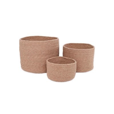 Lot de 3 paniers de rangement Ilse NATTIOT