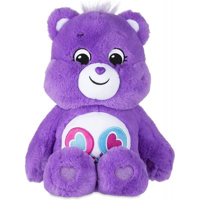 Peluche Bisounours - TOUGENTILLE - 30cm - Violet PIOUPIOU ET MERVEILLES