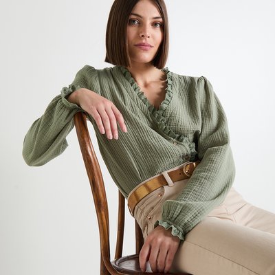 Chemise en gaze de coton GRAIN DE MALICE