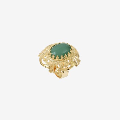 Bague gm dubarry aventurine CAROLINE NAJMAN