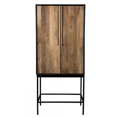 Rangement en bois avec piètement en acier noir - NAIROBI DUTCHBONE