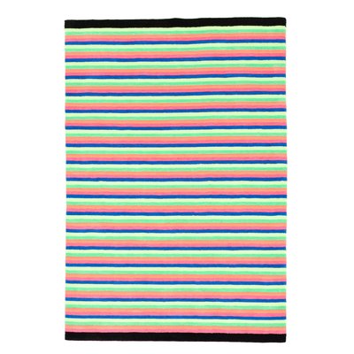 Tapis tissé main en PET recyclé pour l'intérieur et l'extérieur - Kyoto THEKO