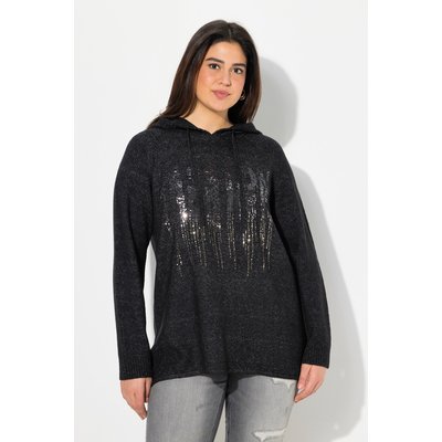 Sweat-shirt en maille avec paillettes ULLA POPKEN