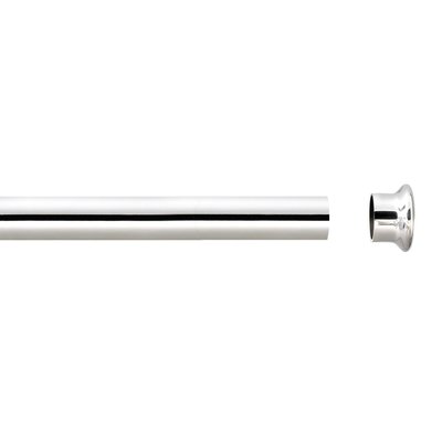 Tube tringle argent 1,5 m x 28 mm HOME MAISON