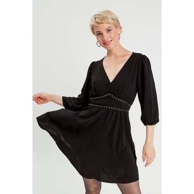 Robe évasée avec bandes clous CACHE CACHE