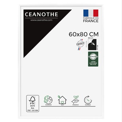 Cadre Photo Exposition 60x80 Cm Bois Massif Fsc ESSENTIEL CEANOTHE