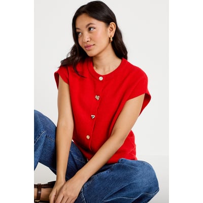 Gilet ample sans manches CACHE CACHE