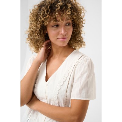 Chemise à manches courtes CRKallie CREAM