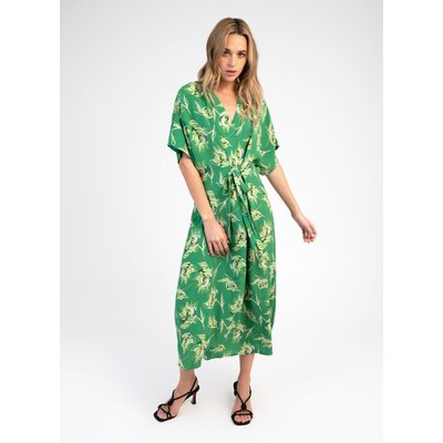 ROBE IMPRIMEE ET NOUEE MALOUMA AN'GE