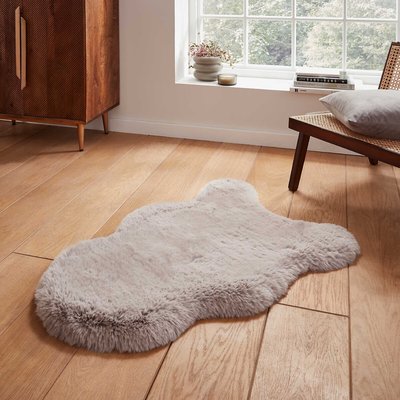 Teddy Soft Faux Single Sheepskin Rug 60x90cm SO'HOME