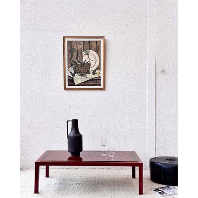 Table basse en bois Donna N°390 - Bon état DEBONGOUT