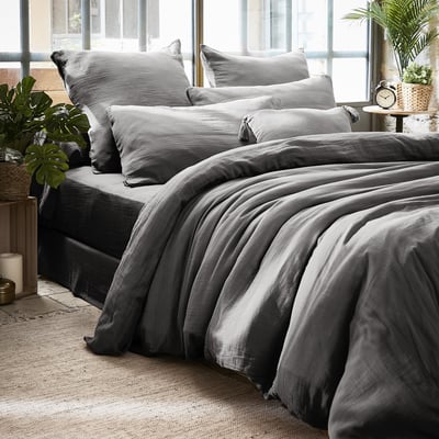 Housse de couette en double Gaze de Coton Gaia EDEN