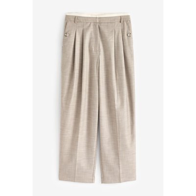 Pantalon ample à motif hachuré NEXT