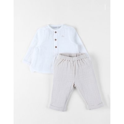 Ensemble Chemise et Pantalon, Mousseline de Coton NOUKIE'S