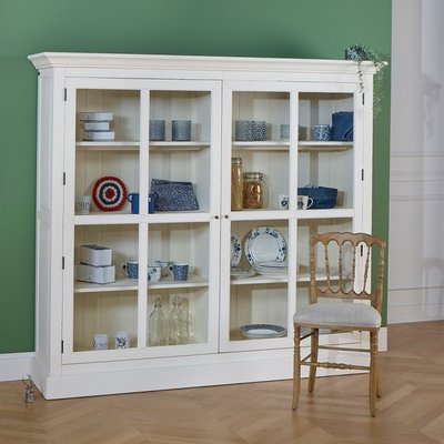 Vitrine 2 portes en pin KENNETH ROBIN DES BOIS