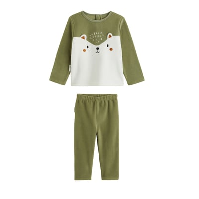 Pyjama enfant 2 pièces en polaire Ginkgo PETIT BEGUIN