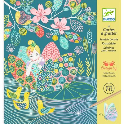 Cartes à gratter L'étang DJECO